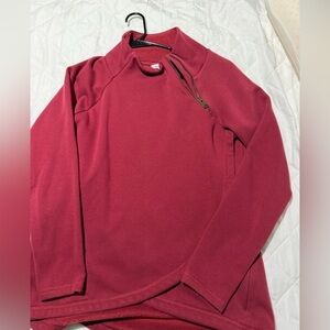 Athleta Cozy Karma Asym Pullover